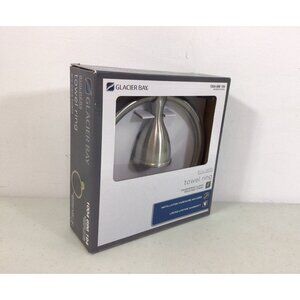 Glacier Bay Towel Ring Brushed Nickel New